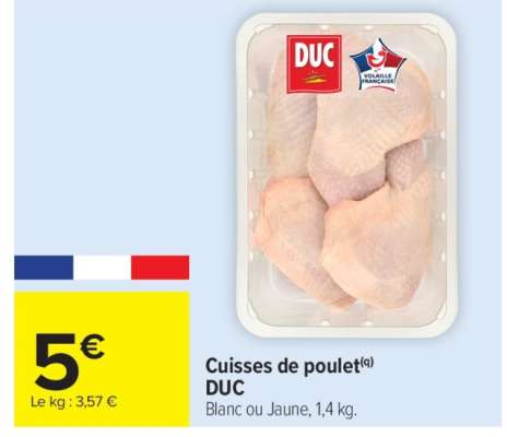 Cuisses De Poulet Duc