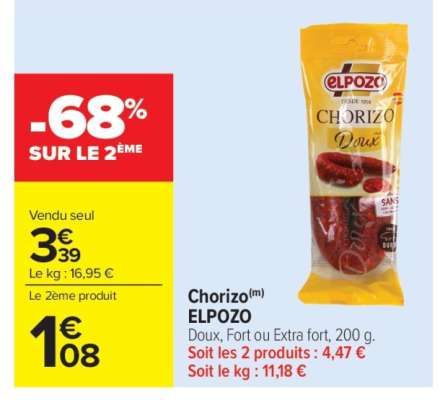 Chorizo ELPOZO