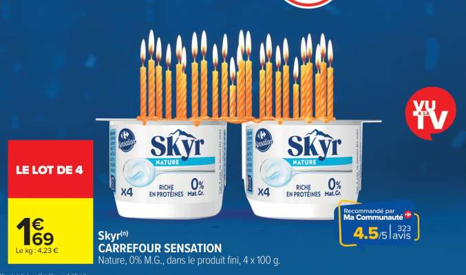 Skyr CARREFOUR SENSATION