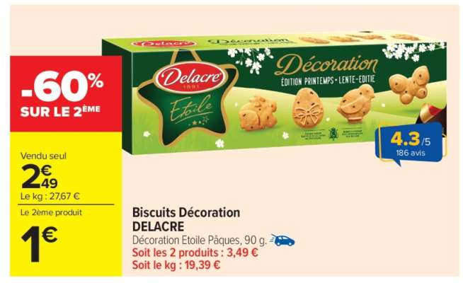 Biscuits Décoration DELACRE