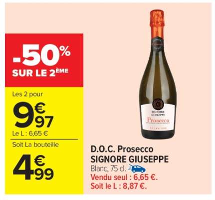 D.O.C. Prosecco SIGNORE GIUSEPPE