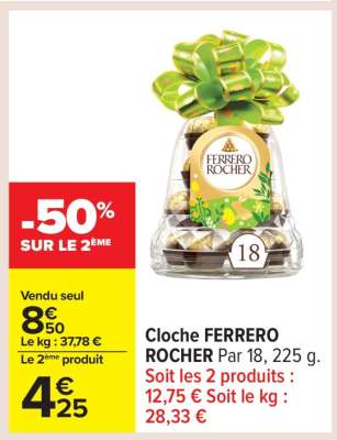 CLOCHE FERRERO ROCHER