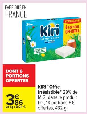 KIRI "Offre irrésistible"