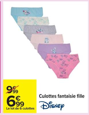 Culottes fantaisie fille