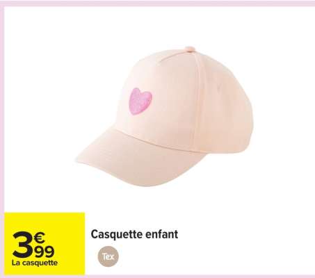 Casquette enfant