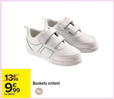 Baskets enfant