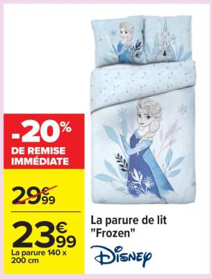 La parure de lit "Frozen"