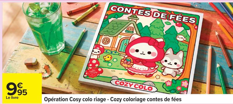 Opération Cosy colo riage - Cozy coloriage contes de fées