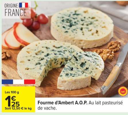 Fourme d'Ambert A.O.P.
