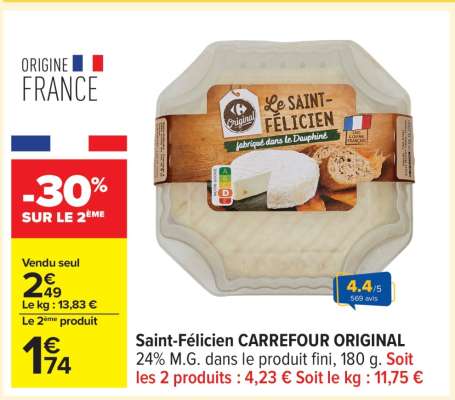 Saint-Félicien CARREFOUR ORIGINAL