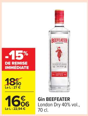 Gin Beefeater