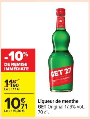 Liqueur de Menthe GET