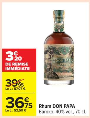 Rhum DON PAPA