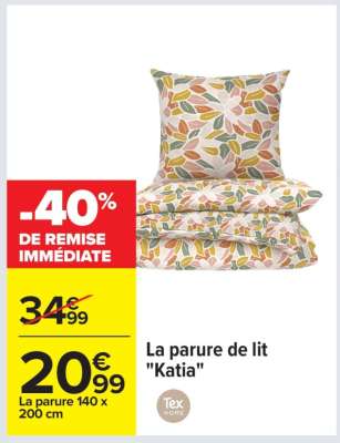 La parure de lit "Katia"