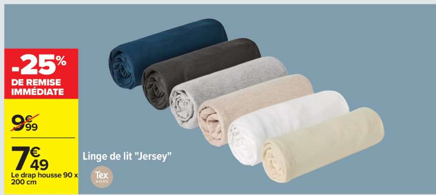 Linge de lit "Jersey"