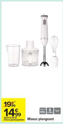 Mixeur plongeant