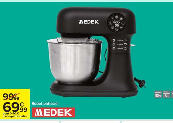 Robot pâtissier MEDEK