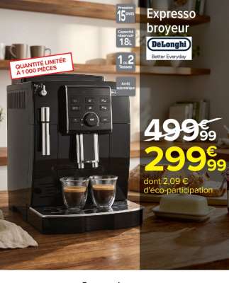 Expresso Broyeur DeLonghi