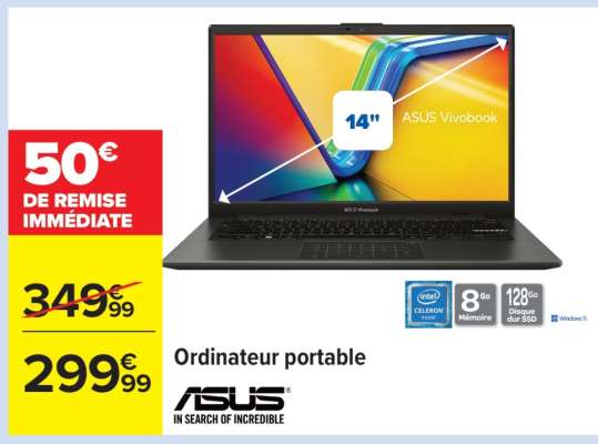 Ordinateur portable ASUS Vivobook
