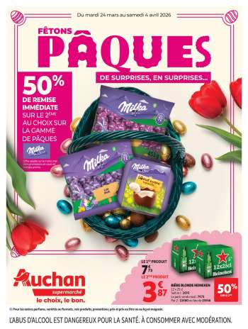 Catalogue Auchan - 24/03/2026 - 04/04/2026.