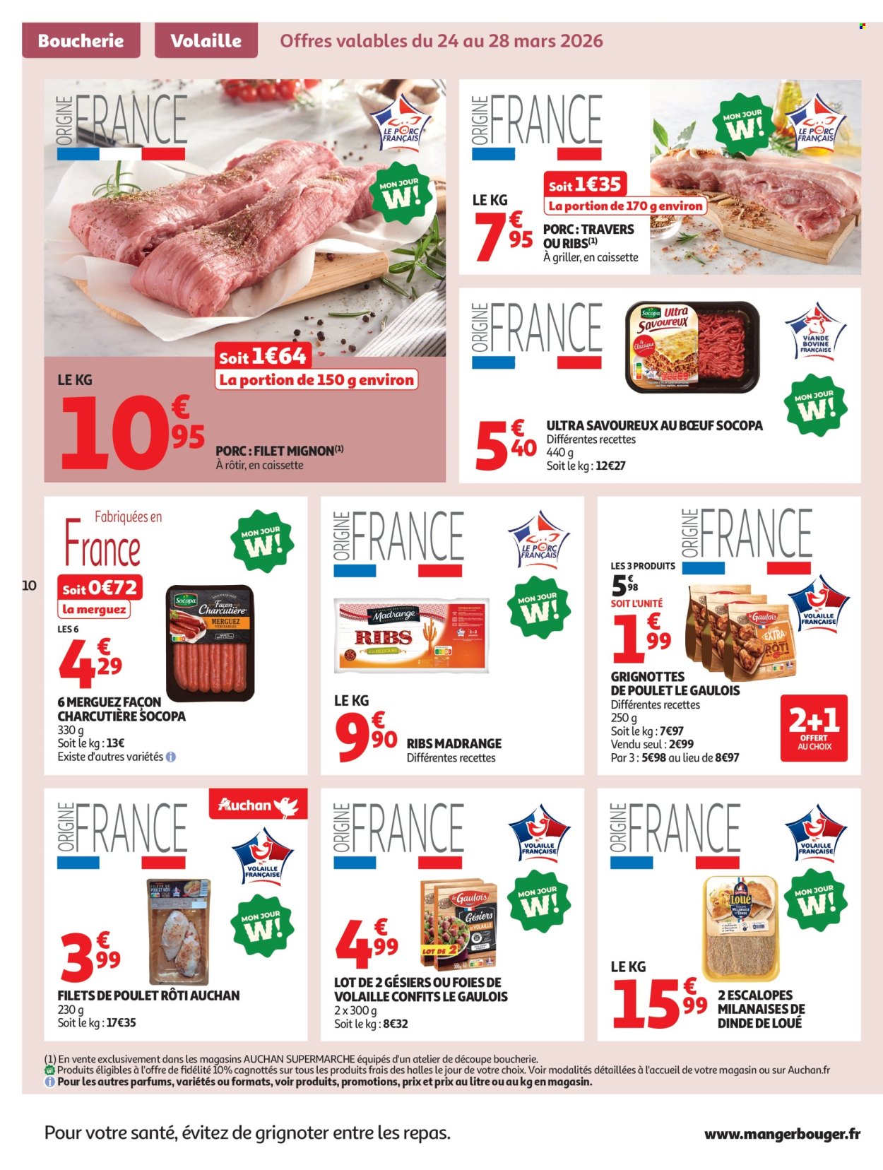 Catalogue Auchan - 24/03/2026 - 04/04/2026. Page 10