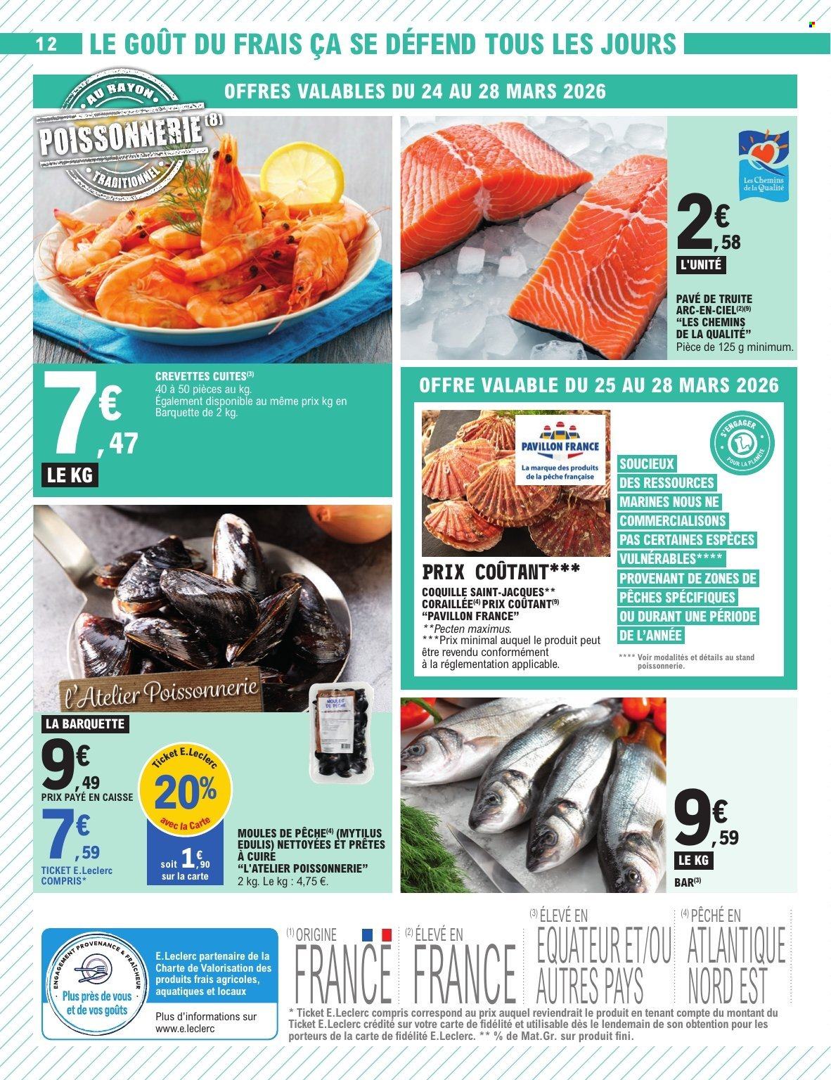 Catalogue E.Leclerc - 24/03/2026 - 04/04/2026. Page 12