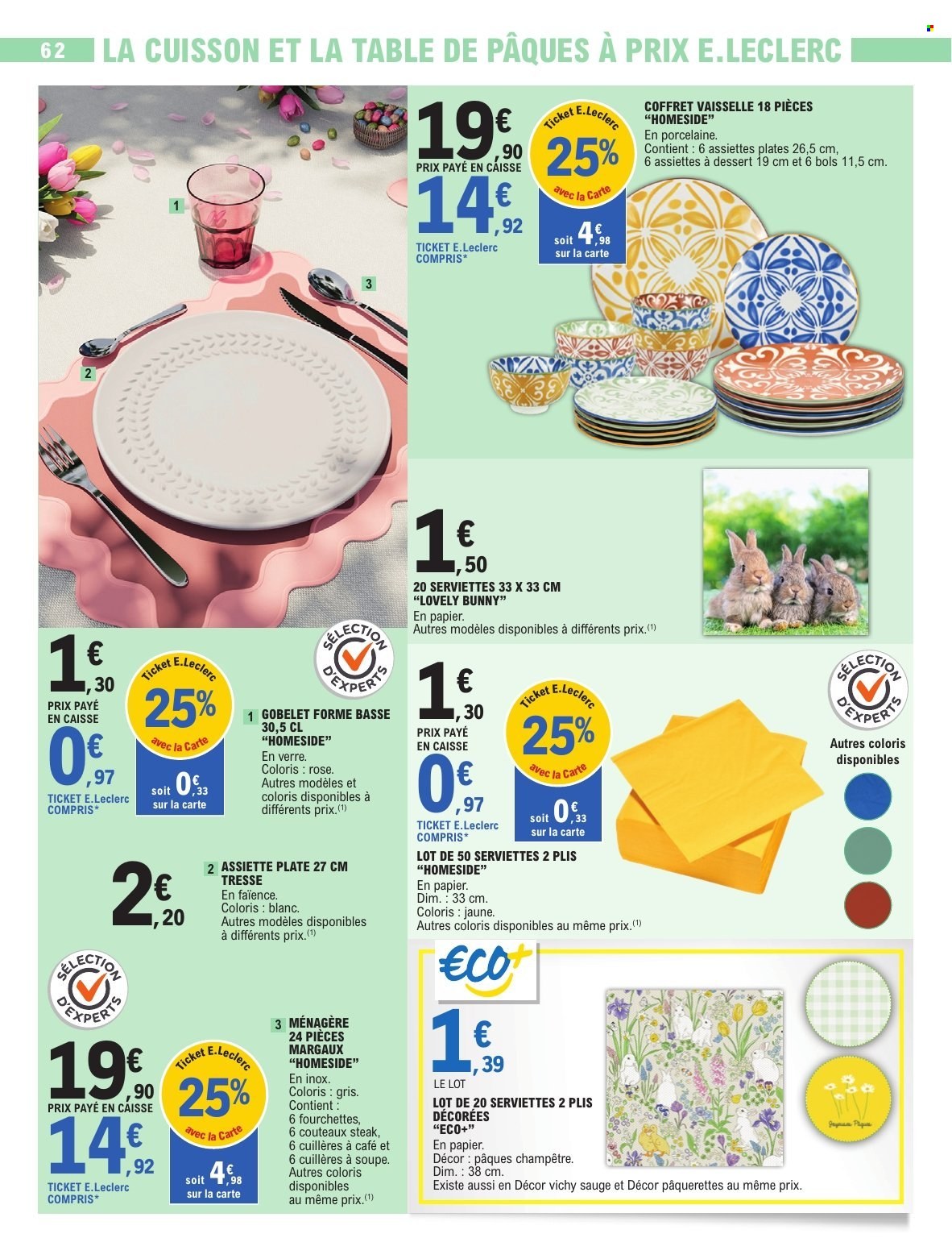 Catalogue E.Leclerc - 24/03/2026 - 04/04/2026. Page 62
