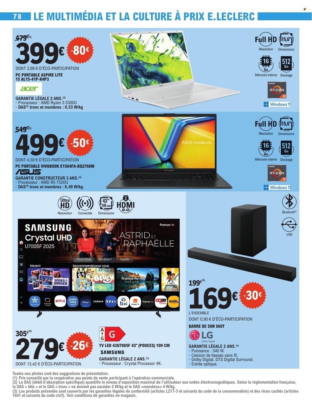 Catalogue E.Leclerc - 24/03/2026 - 04/04/2026. Page 78