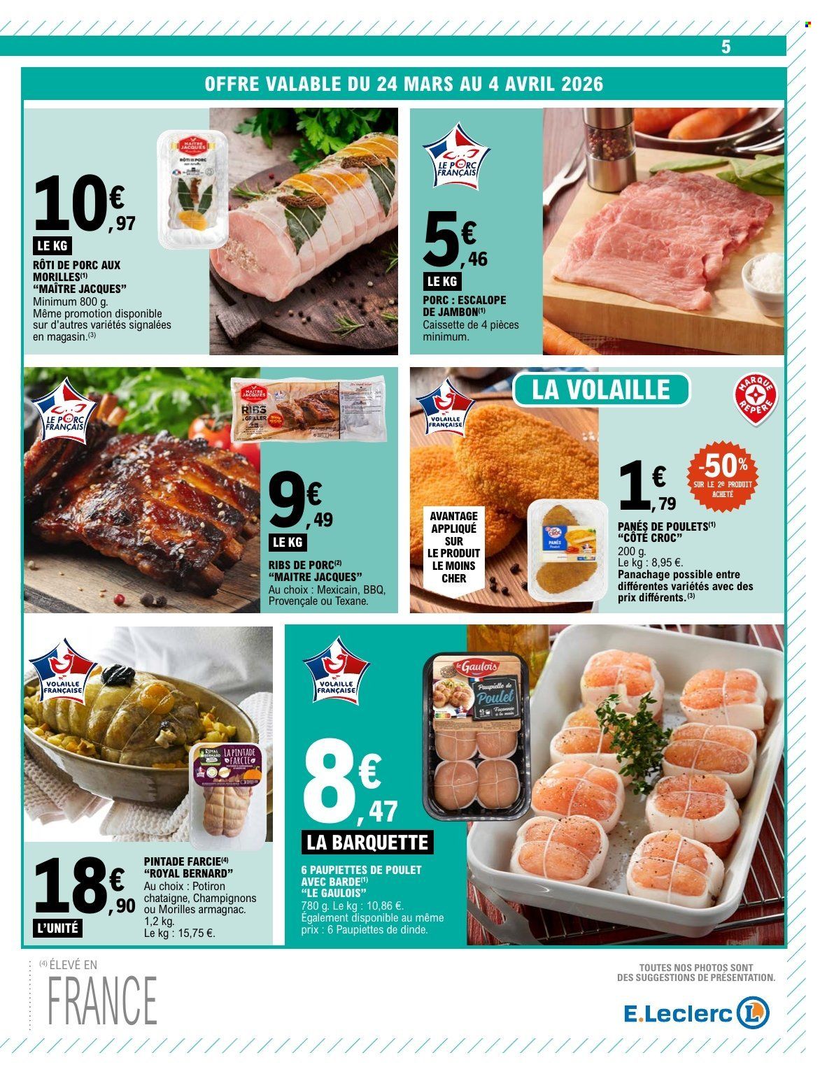 Catalogue E.Leclerc - 24/03/2026 - 04/04/2026. Page 5