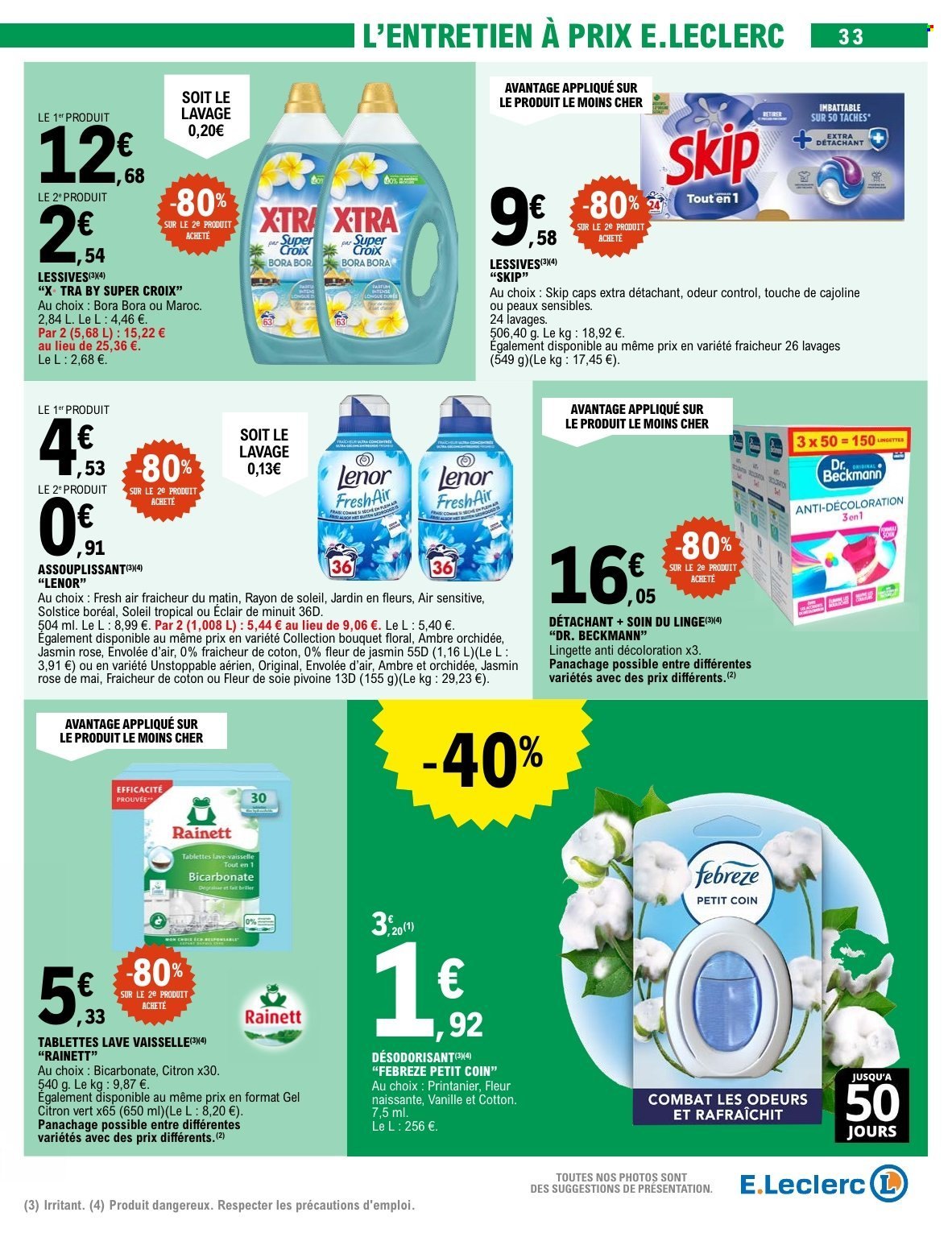 Catalogue E.Leclerc - 24/03/2026 - 04/04/2026. Page 33
