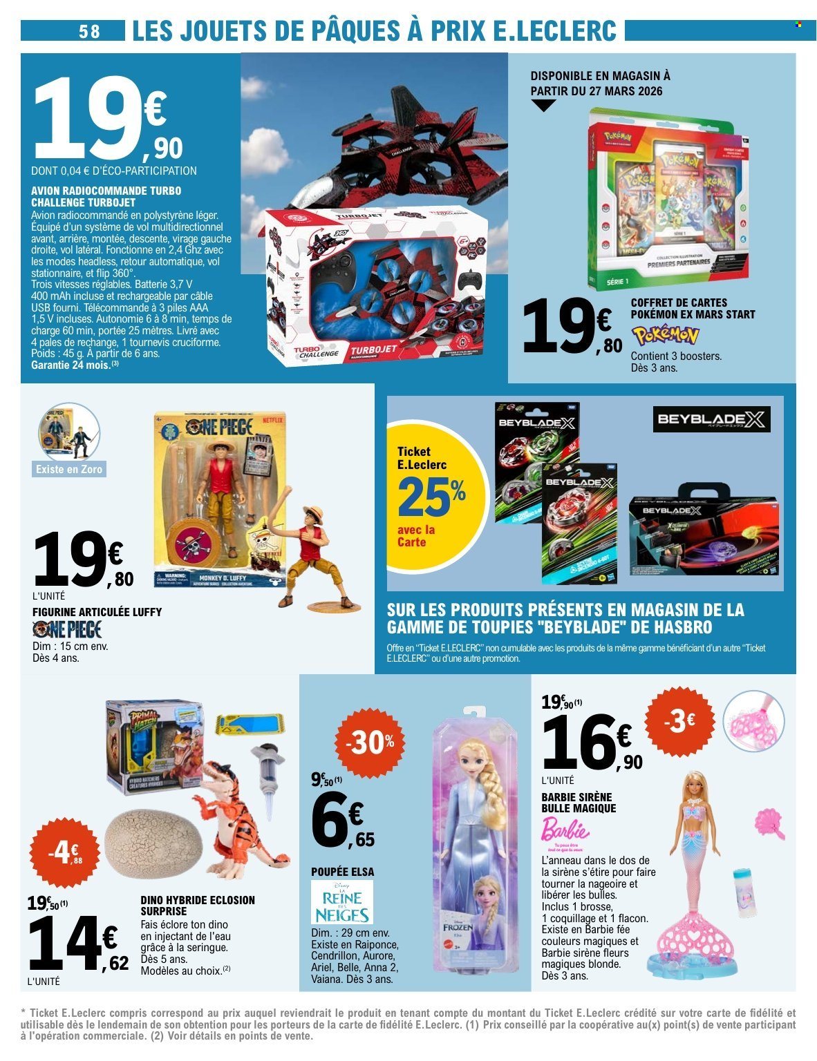 Catalogue E.Leclerc - 24/03/2026 - 04/04/2026. Page 58