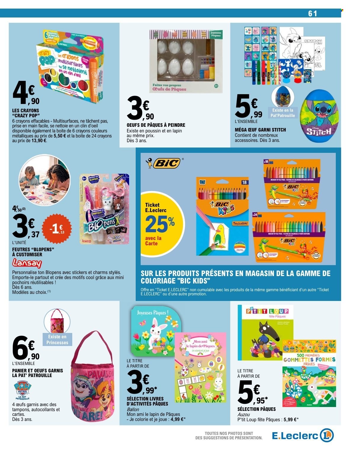 Catalogue E.Leclerc - 24/03/2026 - 04/04/2026. Page 61