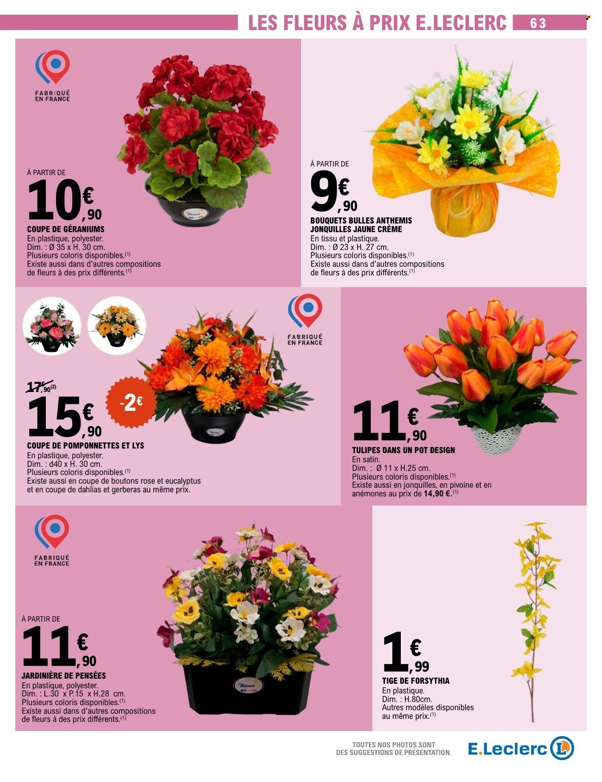 Catalogue E.Leclerc - 24/03/2026 - 04/04/2026. Page 63