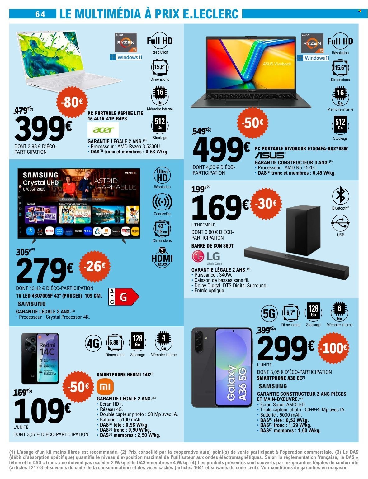 Catalogue E.Leclerc - 24/03/2026 - 04/04/2026. Page 64