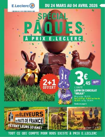 Catalogue E.Leclerc - 24/03/2026 - 04/04/2026.
