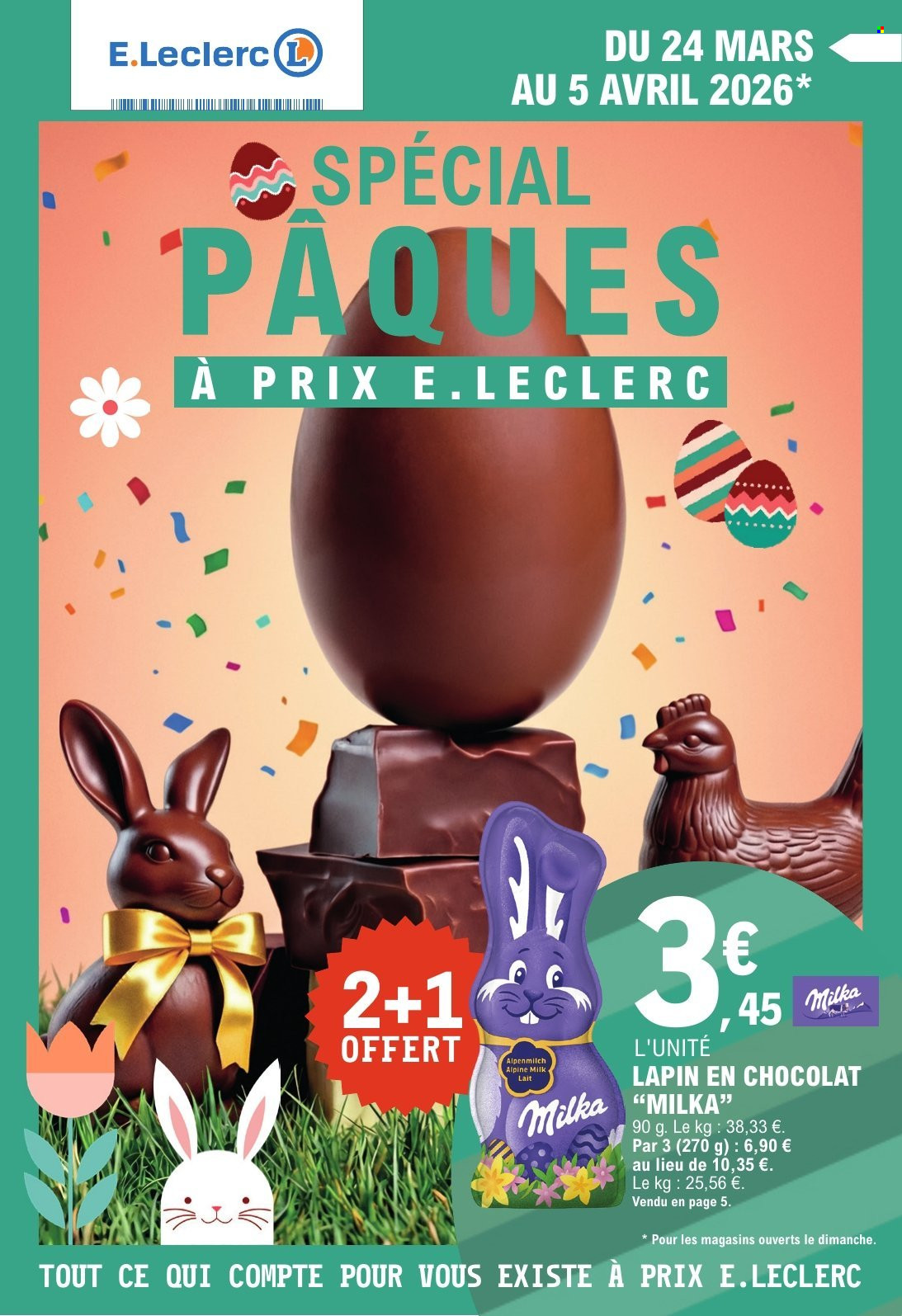 Catalogue E.Leclerc - 24/03/2026 - 04/04/2026. Page 1