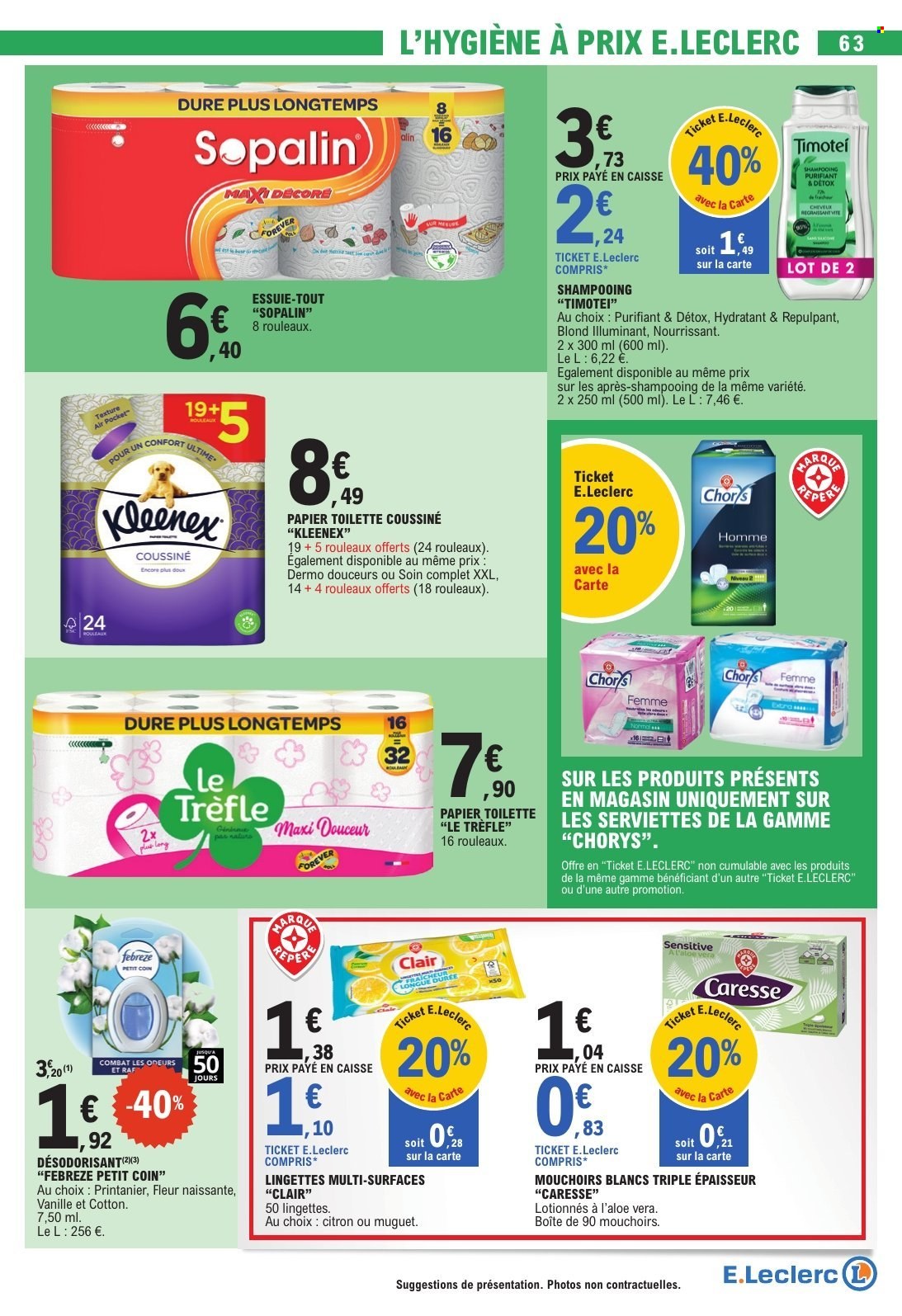 Catalogue E.Leclerc - 24/03/2026 - 04/04/2026. Page 63