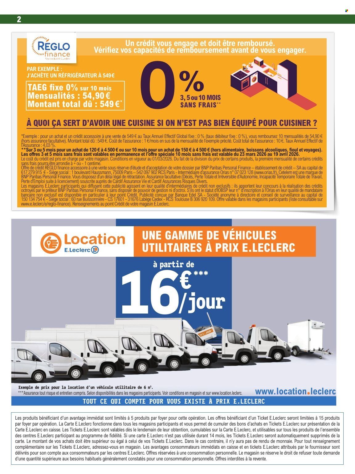 Catalogue E.Leclerc - 24/03/2026 - 04/04/2026. Page 2