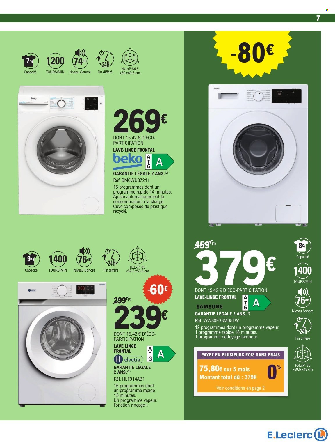 Catalogue E.Leclerc - 24/03/2026 - 04/04/2026. Page 7