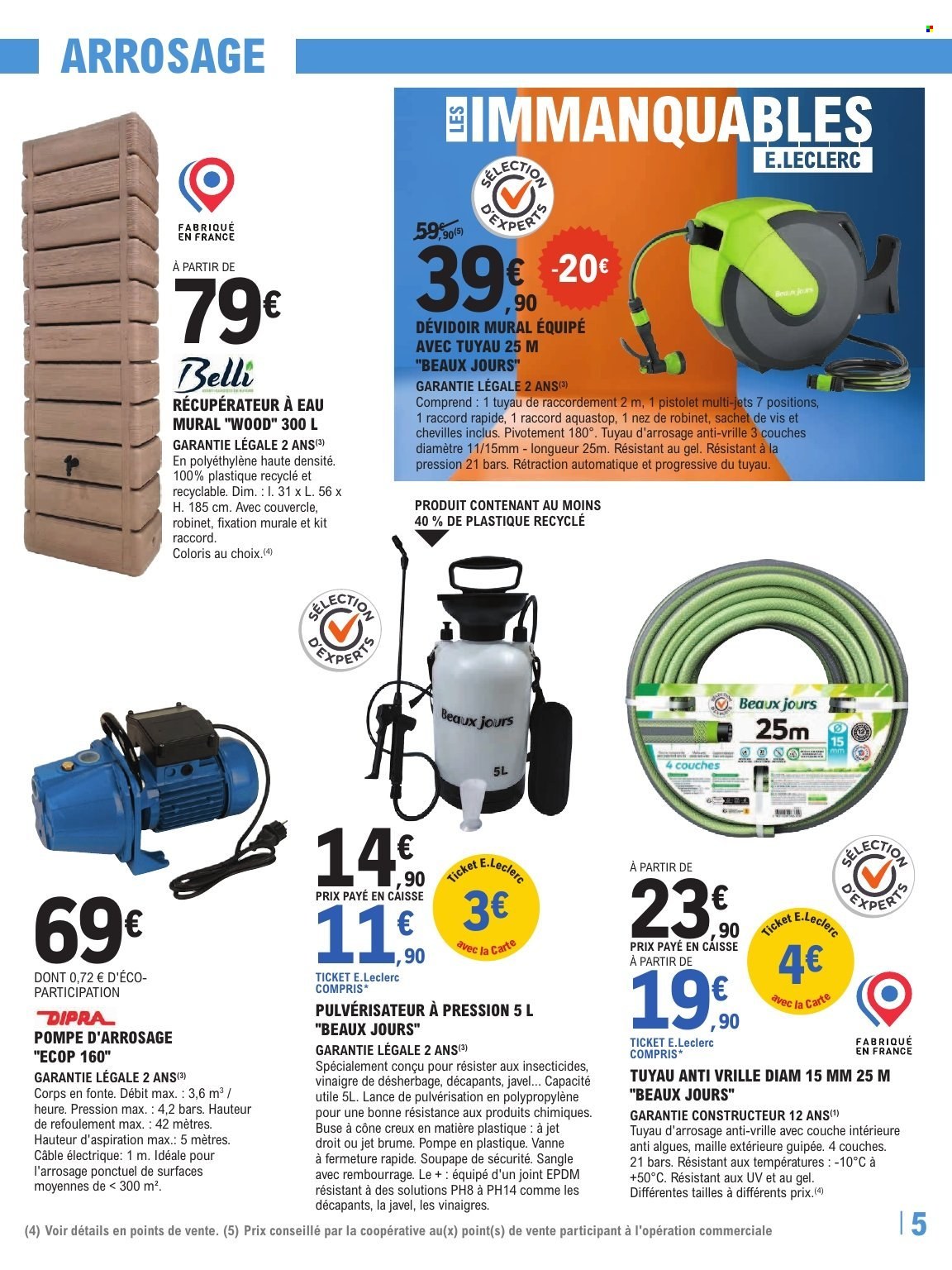 Catalogue E.Leclerc - 24/03/2026 - 11/04/2026. Page 5