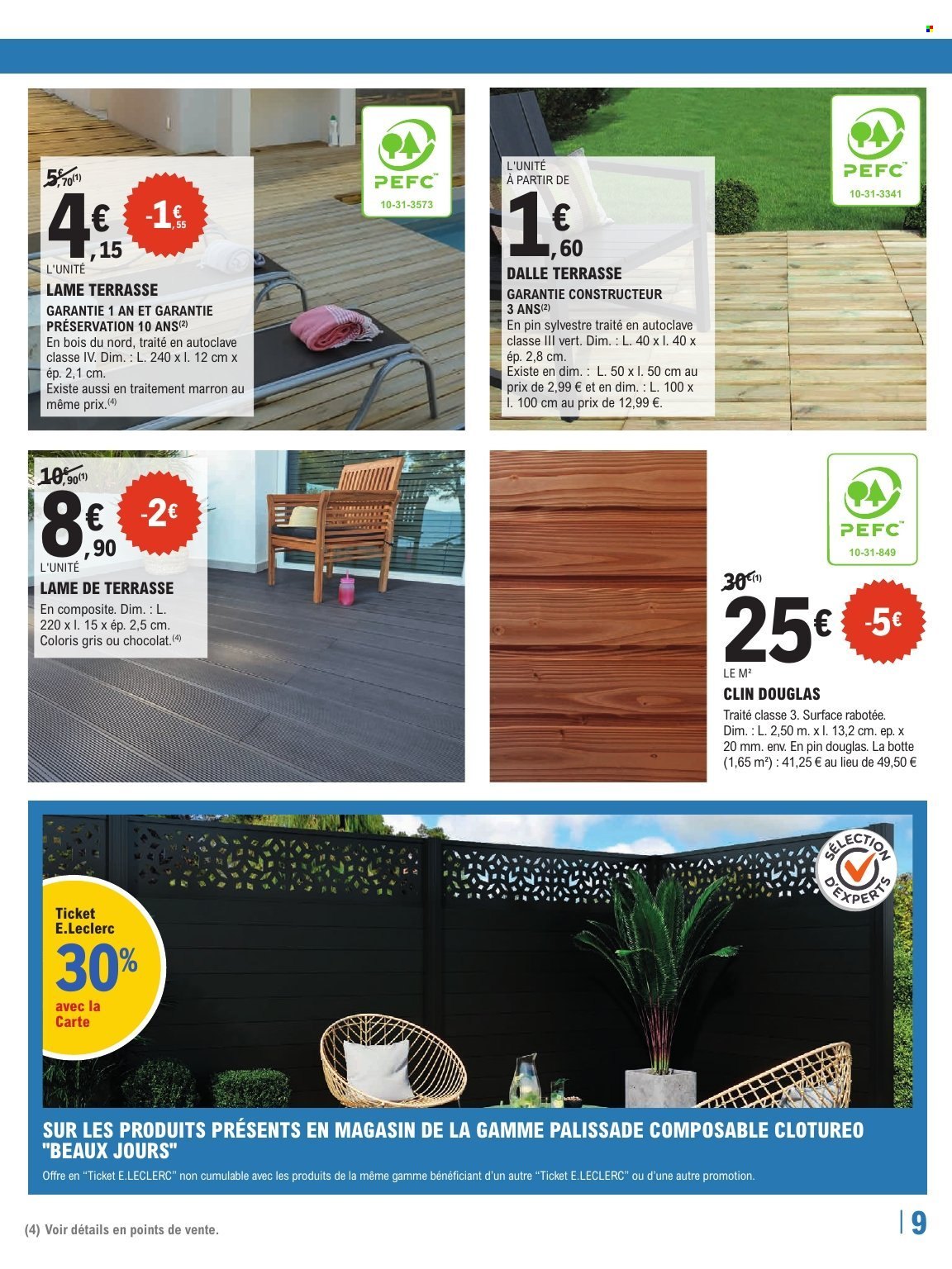 Catalogue E.Leclerc - 24/03/2026 - 11/04/2026. Page 9