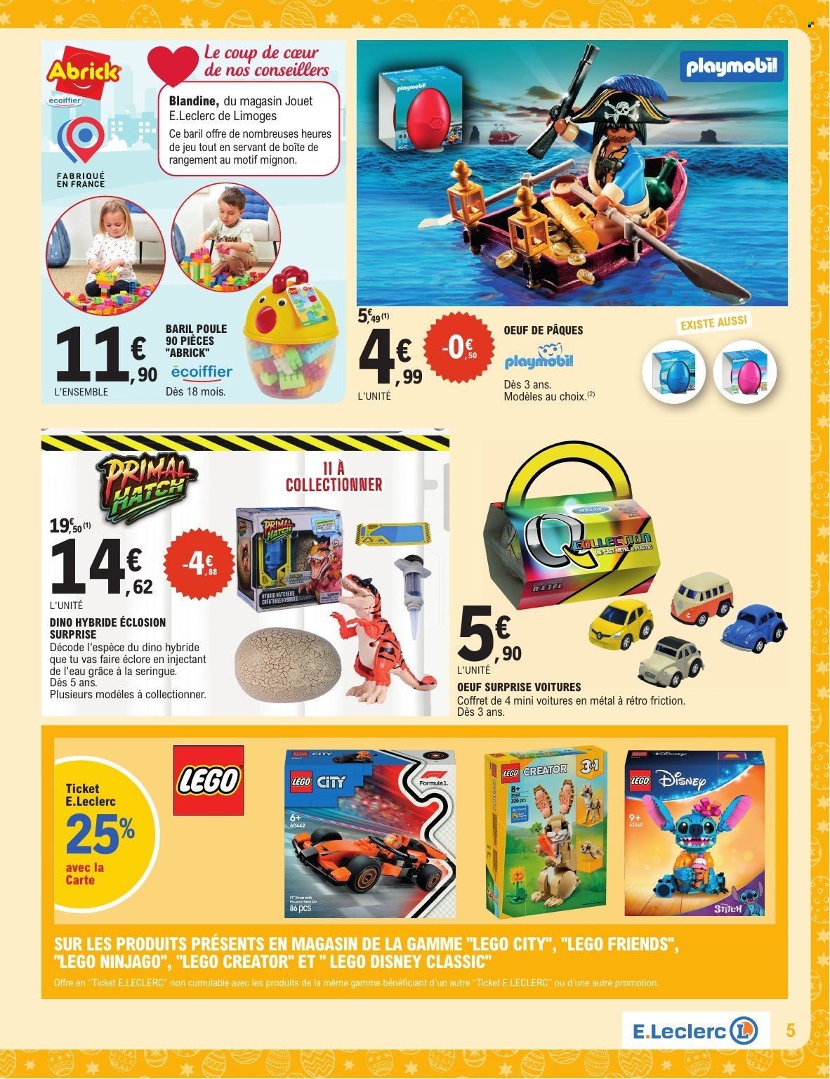 Catalogue E.Leclerc - 24/03/2026 - 11/04/2026. Page 5