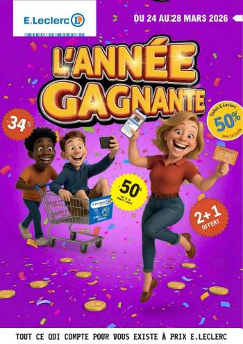Catalogue E.Leclerc - 24/03/2026 - 28/03/2026.