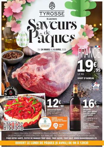 Catalogue E.Leclerc - 24/03/2026 - 06/04/2026.