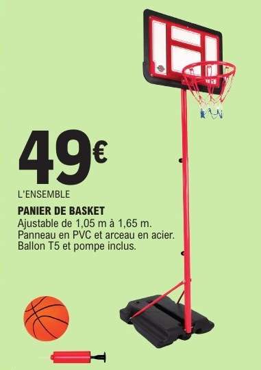 Panier de basket