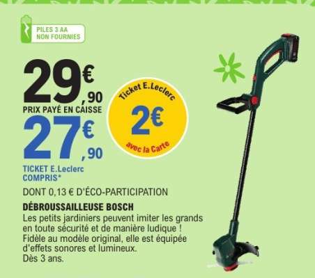 DÉBROUSSAILLEUSE BOSCH