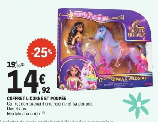 Coffret Licorne et Poupée