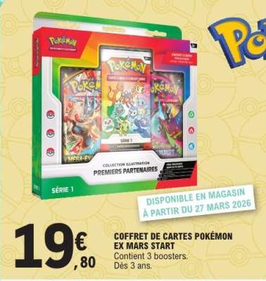 COFFRET DE CARTES POKÉMON EX MARS START