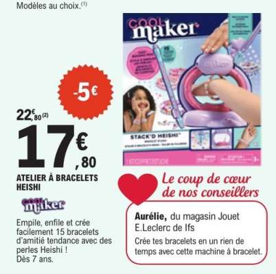 ATELIER À BRACELETS HEISHI