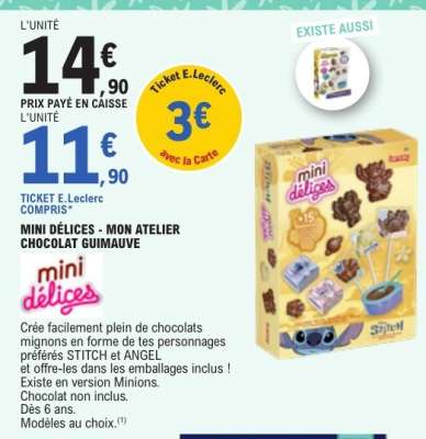 MINI DÉLICES - MON ATELIER CHOCOLAT GUIMAUVE